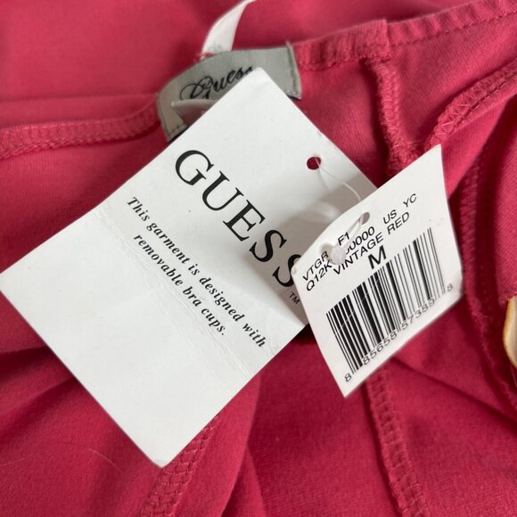 Guess Strapless Dress Womens Medium Pink New Stretch BodyCom - Picture 11 of 11